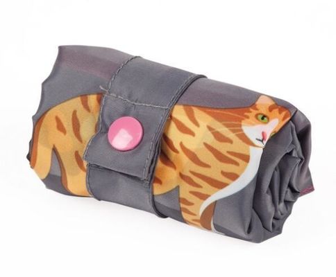 Mode à main REPT Tissu en polyester en laine pour chien Sacs de plage pour animaux Sac de magasinage pliable