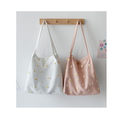 OEM/ODM Accepté Logo personnalisé directement brodé Sac à dos en coton de taille moyenne