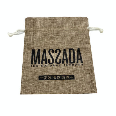 Logo personnalisé Pouch à corde de jute pour les éléments essentiels de la vie scolaire quotidienne et de l' organisation