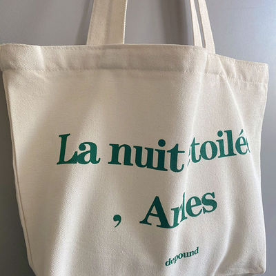 Logo personnalisé Taille lavable sac à main en toile pour les dernières occasions à la mode