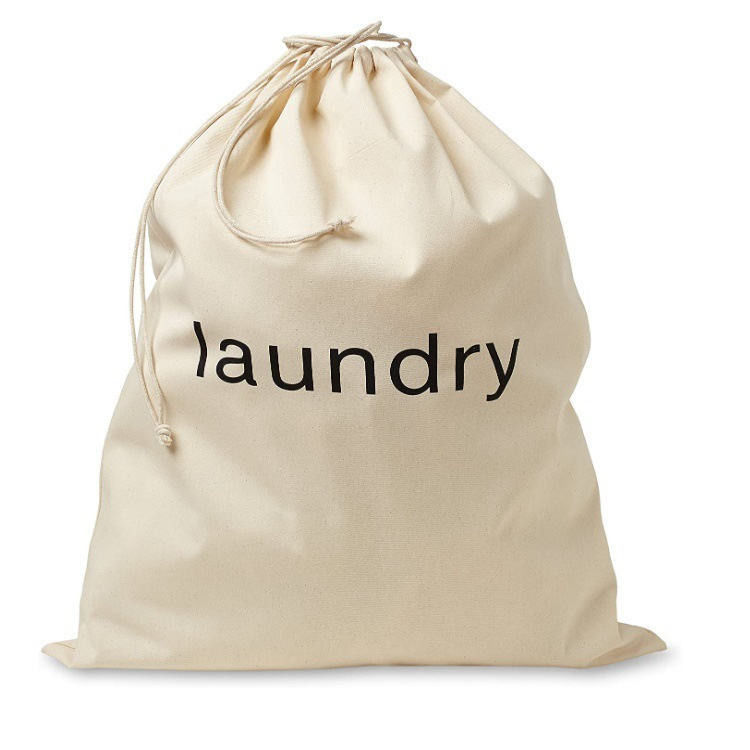 Design Jumbo drawingstring sac à dos pour les besoins de blanchisserie lourds en coton et lin