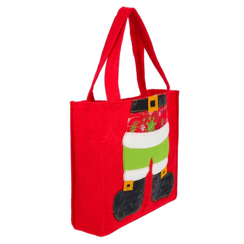Cadeaux de Noël Sac à main avec poignée Couleur personnalisée et fabrication professionnelle