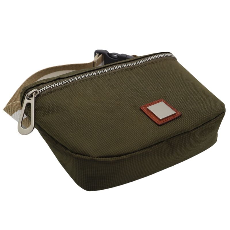 Fanny Pack Logo personnalisé Imprimé Hommes Femmes Voyage Sac de taille en nylon Sac de ceinture de corps croisé