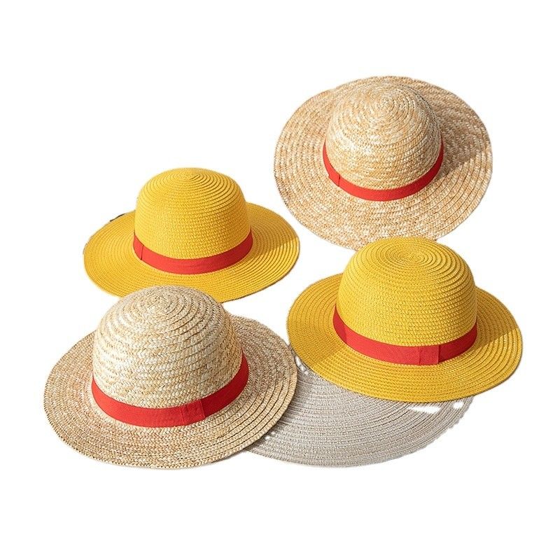 Anime Cosplay Dress Up Sun Hat avec ruban de corde Type d'accessoire et conception de la performance