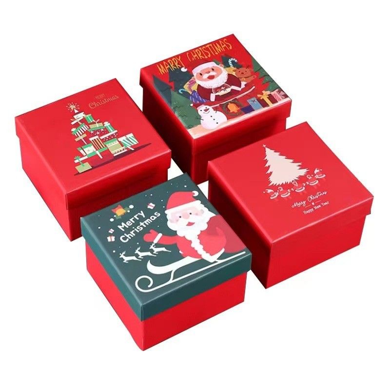 Emballage Pour Les Enfants Bonbons Nouveaux Sacs Cadeaux de Noël à la mode avec le Père Noël et le renard