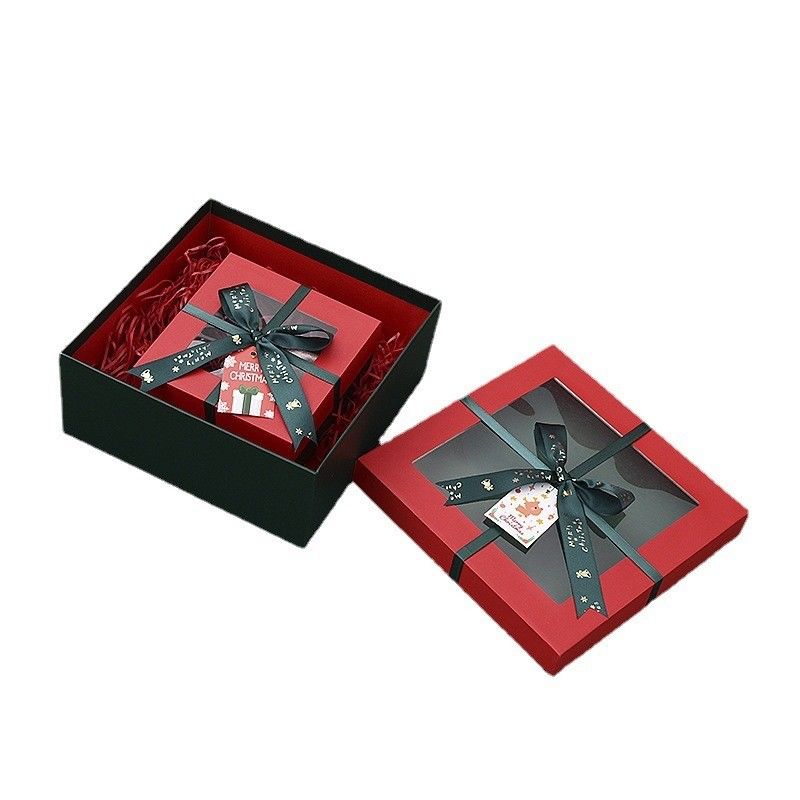 Couleur personnalisée Luxe boîte d'emballage de la veille de Noël Acceptable OEM/ODM pour les cadeaux personnalisés