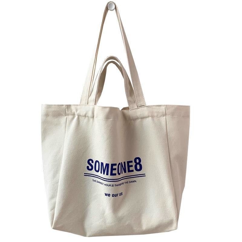 Logo personnalisé acceptable à double poignée sac de coton pour raquette de tennis de style occidental