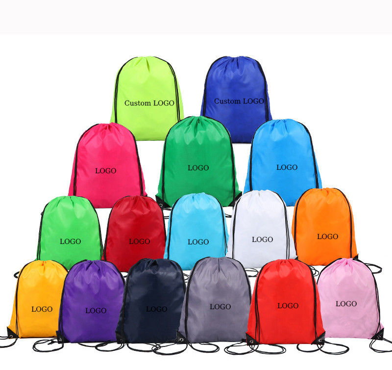 Style de la mode Sac de gym en polyester recyclé personnalisé pour le sport et le fitness