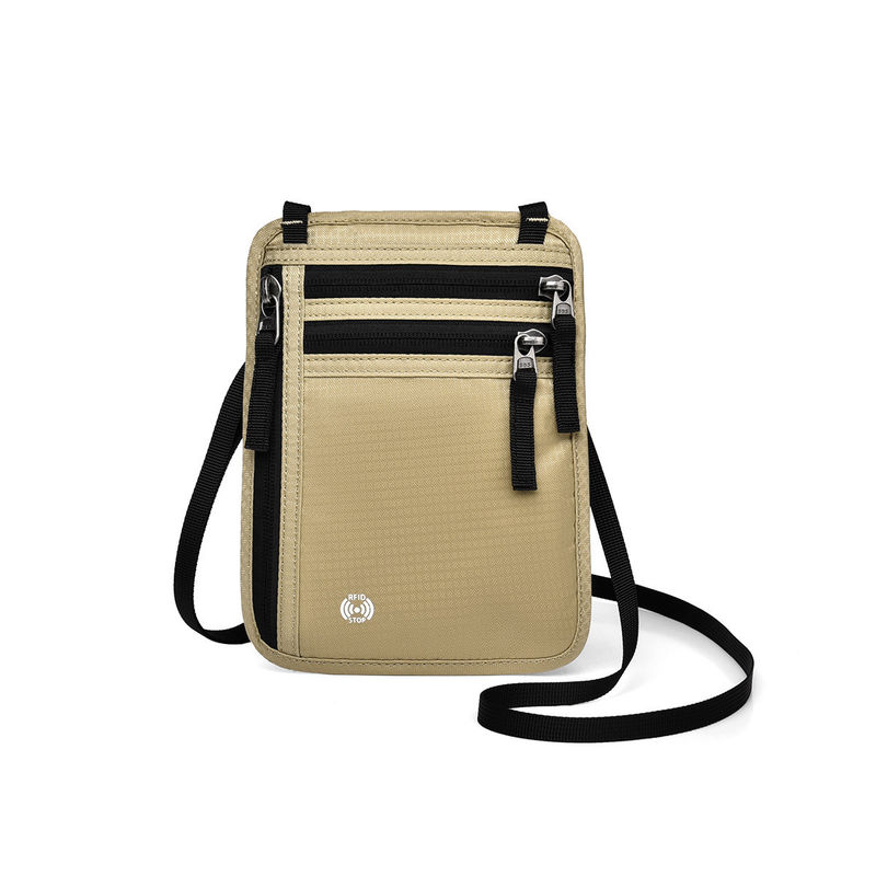 OEM/ODM Logo personnalisé Sac de voyage en nylon à petit cou pour téléphone portable et carte