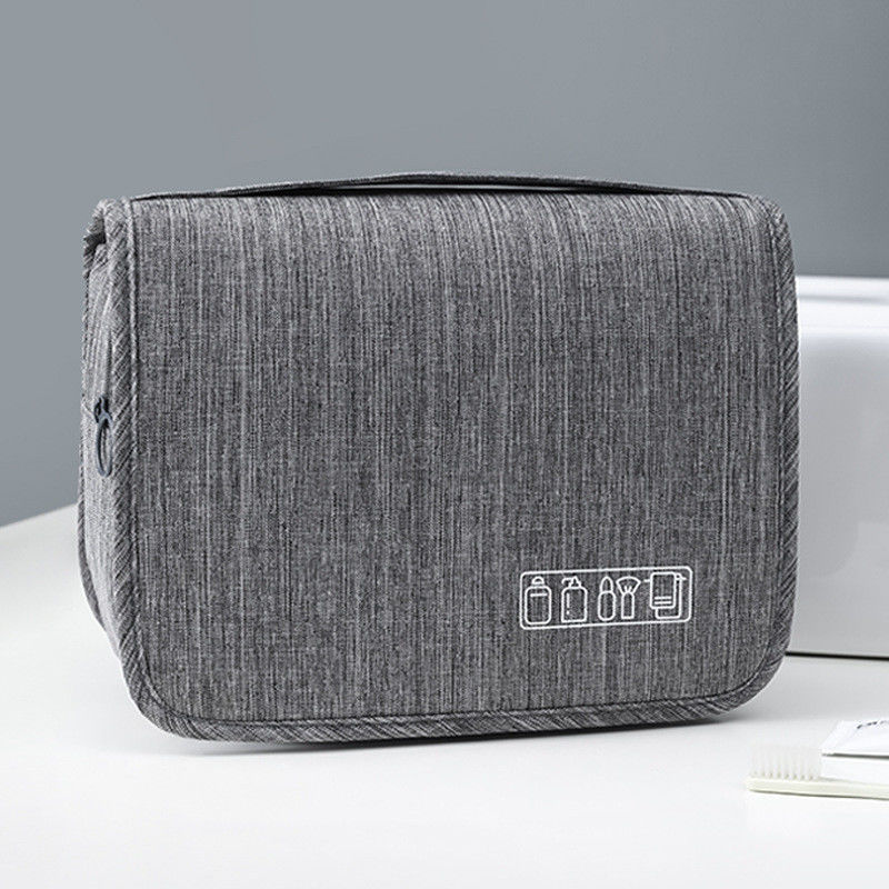 Fermeture à fermeture à glissière Voyage imperméable à l'eau sac de rangement cosmétiques pour hommes élégants en déplacement
