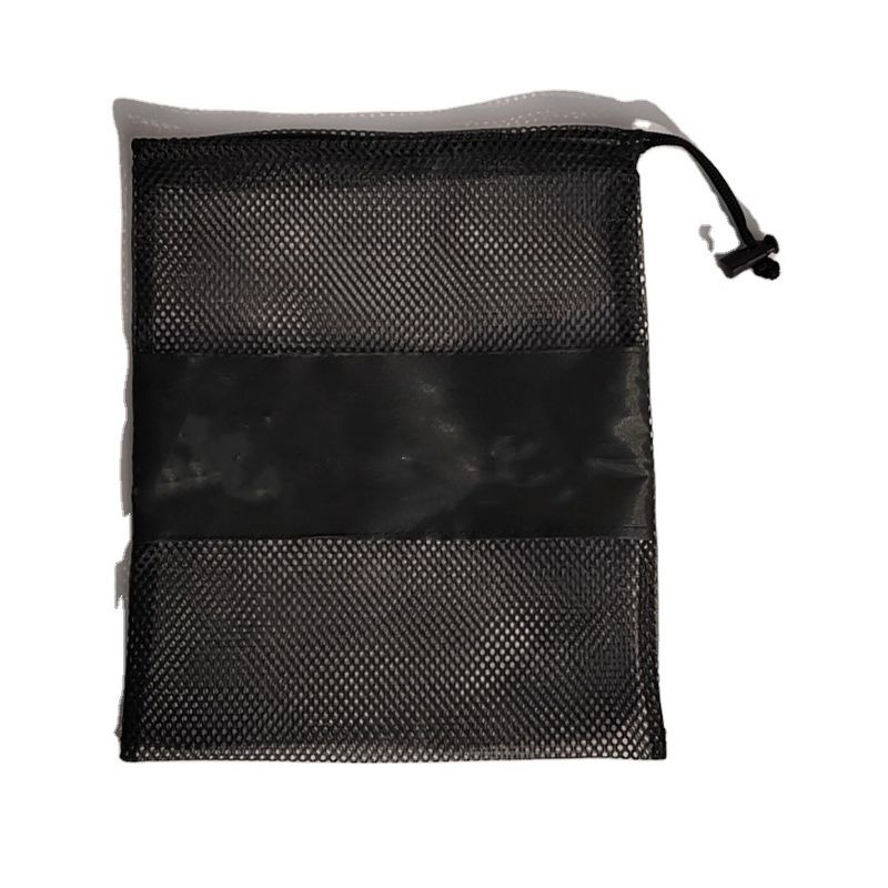 Logo personnalisé Petit filet en nylon Net de stockage sac à sacoche à corde pour porter des lunettes de soleil
