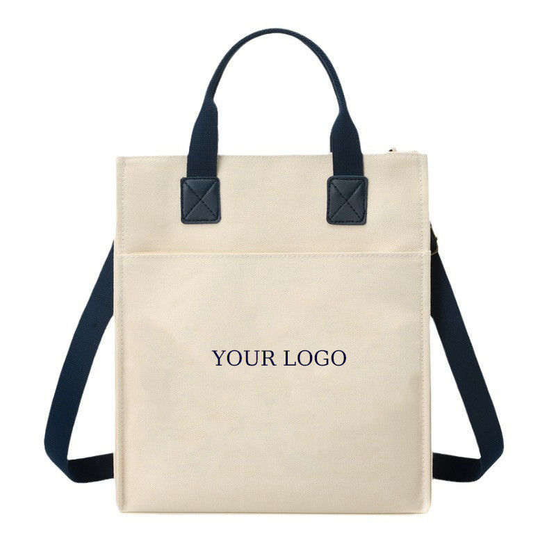 Sac à main en PU écologique, imperméable à l'eau, laminé en toile, sac à main avec logo personnalisé