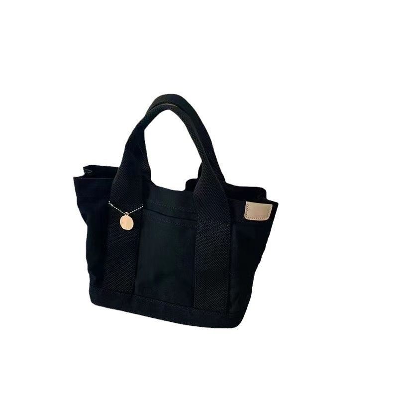 Sacs à main en toile d'épicerie avec poignée de corde et autre type de motif