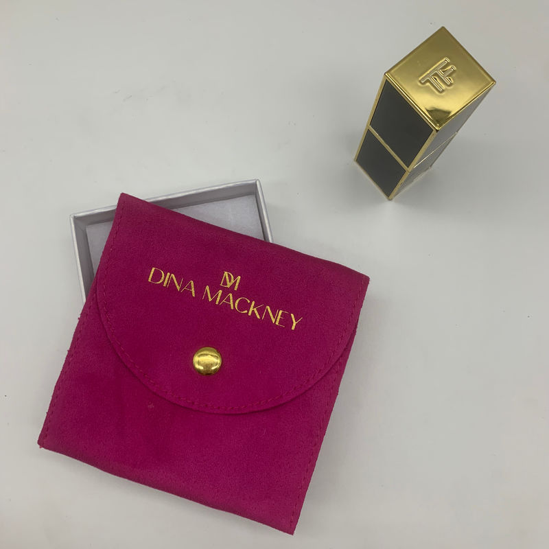 Des bijoux en suède personnalisés, écologiques, sac à bijoux, emballage, type d'affichage