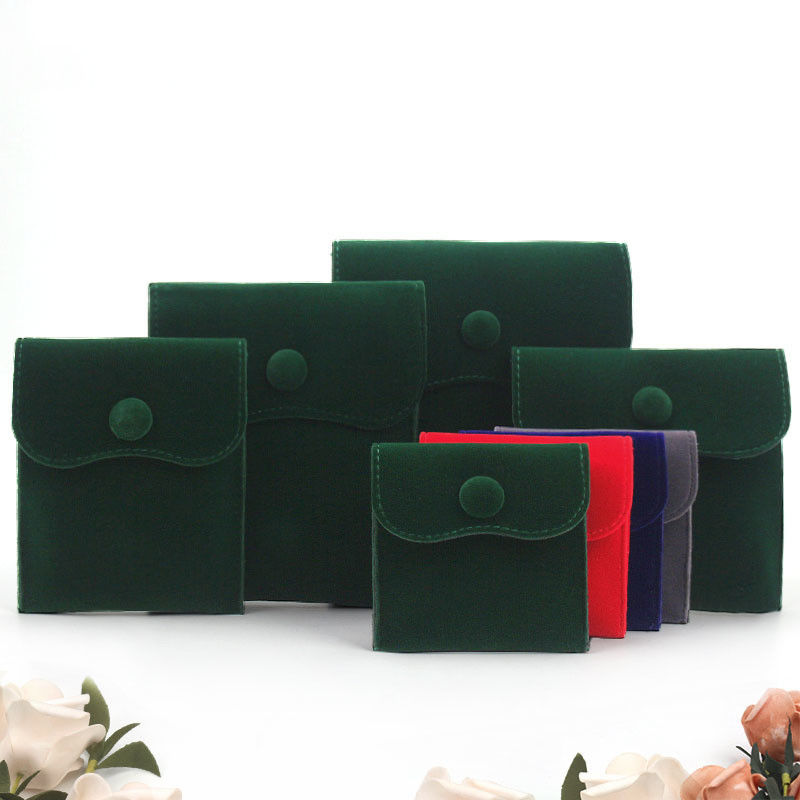 OEM/ODM acceptable sac d'emballage de bijoux en couleur personnalisée avec logo imprimé