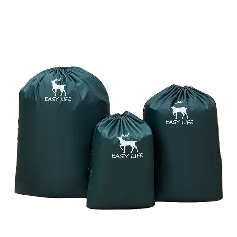 Logo personnalisé sacs à linge de nylon pliants paniers pour le stockage lave-linge OEM / ODM