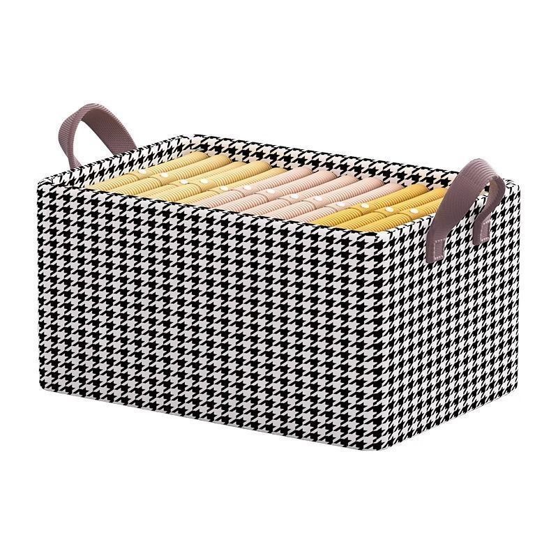 Commodité de stockage Dernier organisateur de stockage en tissu à la mode avec poignée renforcée