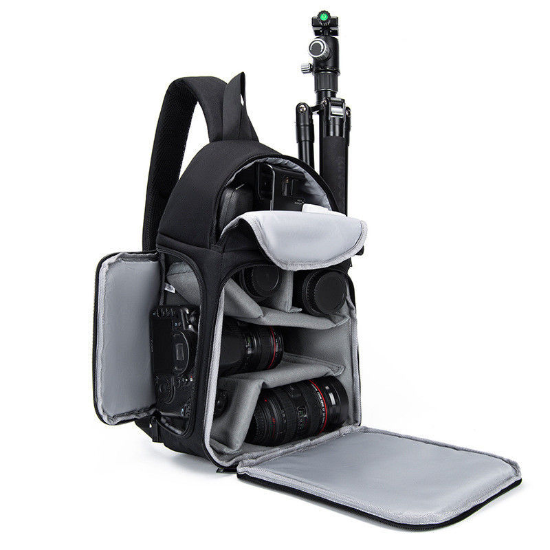 Sac à dos portable imperméable à l'eau pour appareil photo DSLR