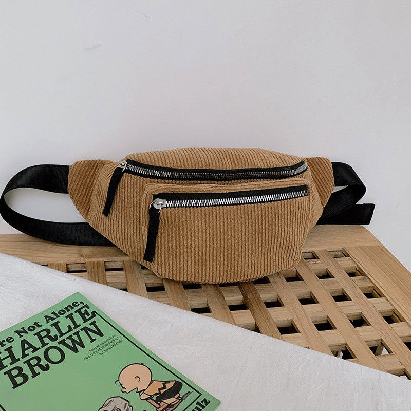 Sac de taille en coton unisexe pour la course et le gymnase avec logo personnalisé
