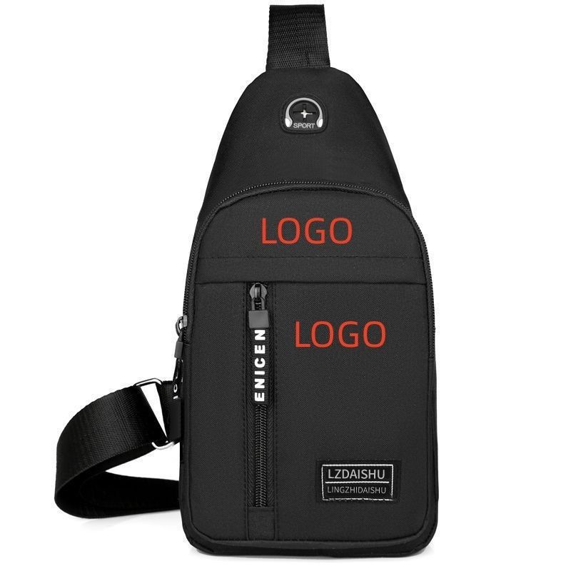 Unisexe sac de messager sportif décontracté en plein air petit sac à épaule unique pour sac de poitrine pour hommes