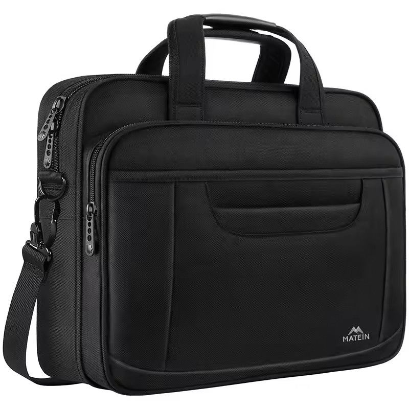 Sac à main personnalisé homme sac de messagerie pour bureau d'affaires avocat attaché cas en noir