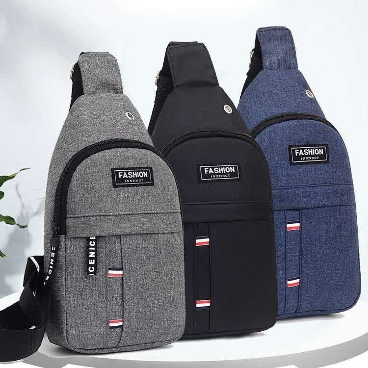 Sac à dos unisexe pour les jeunes petit sac à dos pour les sports tendance couleur solide sac messager à épaule unique