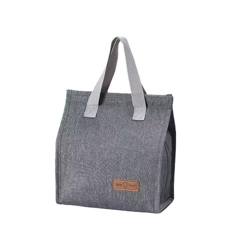 Polyester pour les courses Cooler le déjeuner Sac thermique Tote pour l'isolation simple et à la mode