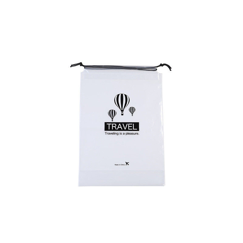 Logo personnalisé imprimé sac à cordes pour maquillage et emballage cadeau