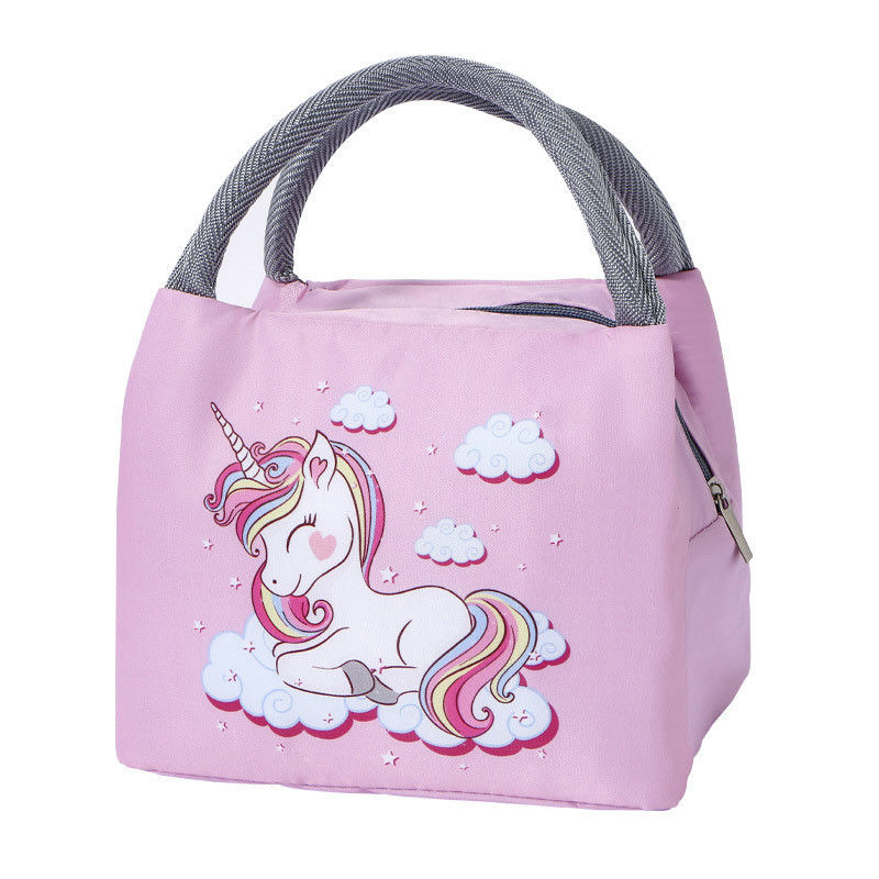 Sac de déjeuner isolé portable pour les femmes Sac de rafraîchissement pour enfants Boîte de déjeuner avec couleur personnalisée