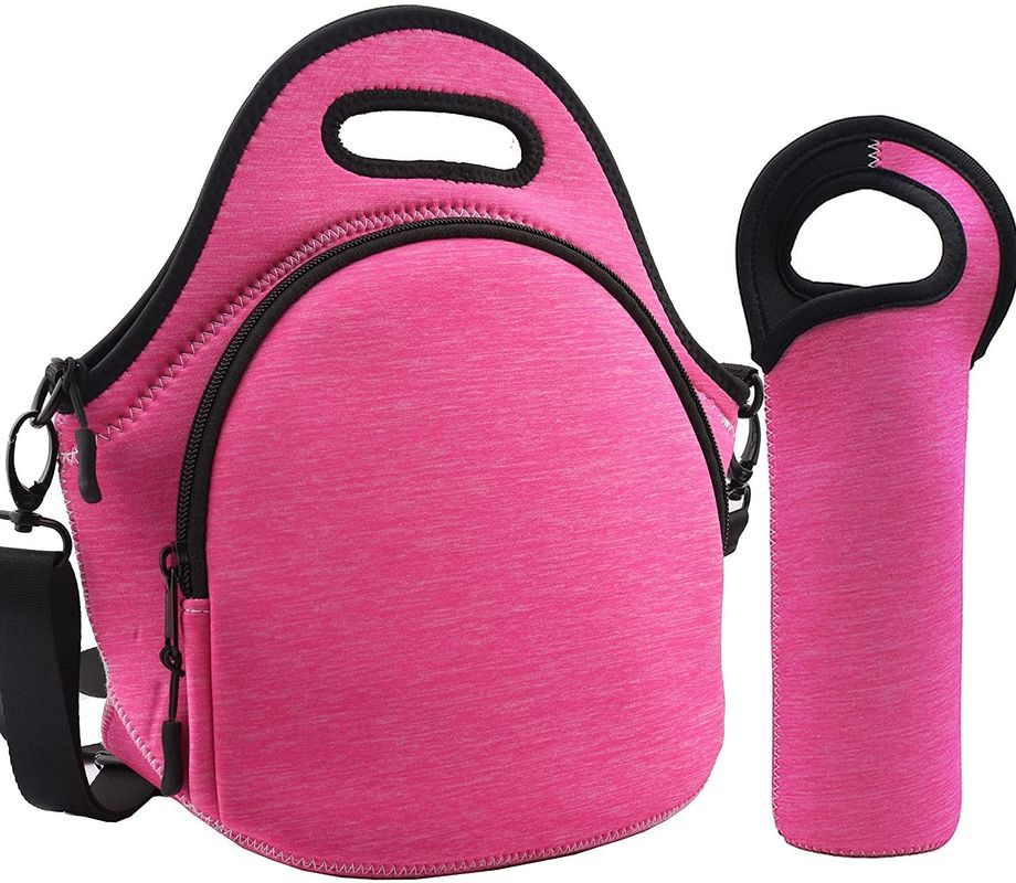 12.6x6.3x12.6 pouces boîte à lunch thermique isolée sac à main pour l' élève de l' école néoprène