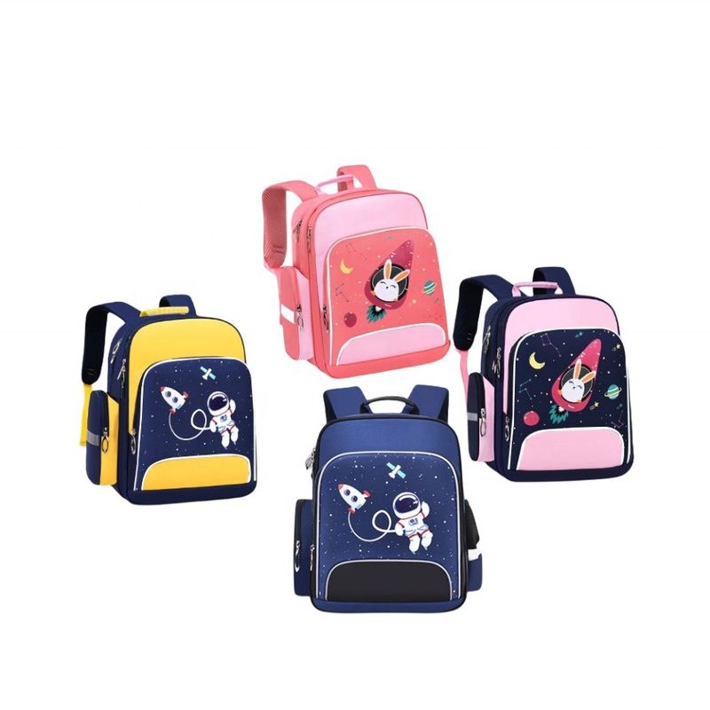 Logo personnalisé imprimé Sac à dos en tissu d'Oxford 2023 Mochila imperméable Sac scolaire pour filles