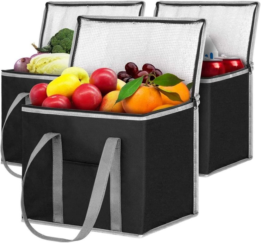 Logo alimentaire personnalisé sac à main réutilisable réfrigérateur isolé sac de lait pour bébé pour l'épicerie