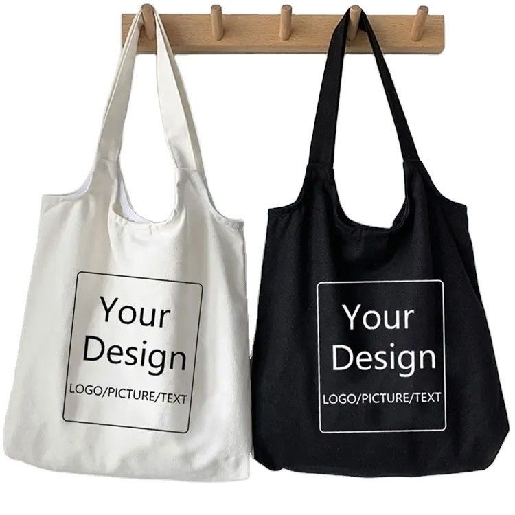 Mode Style Logo personnalisé sac à main de l'épicerie sac à main avec revêtement en polyester