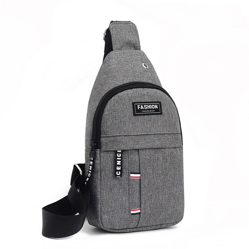 Logo personnalisé Earphone Hole Sac à manches pour hommes pour la vie quotidienne et le sport dans un style polyvalent