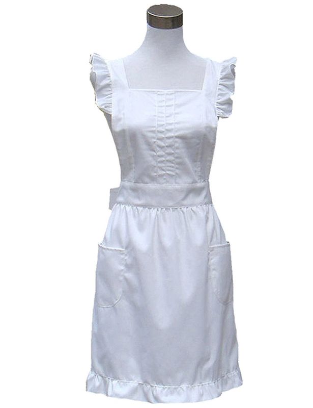 Cute Lovely Retro Cuisine Roulettes de cuisine Taille pour femmes filles Couleur personnalisée
