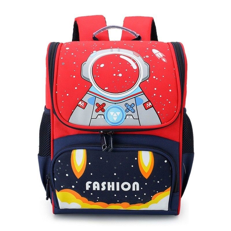 Logo personnalisé sac scolaire en nylon imperméable pour enfants Logo personnalisé motif de dessin animé