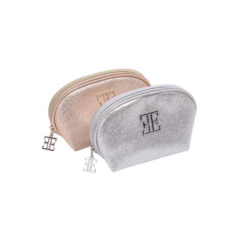 Sacs cosmétiques à logo personnalisé à haute valeur ajoutée sac de maquillage polyvalent portable avec fermeture à glissière