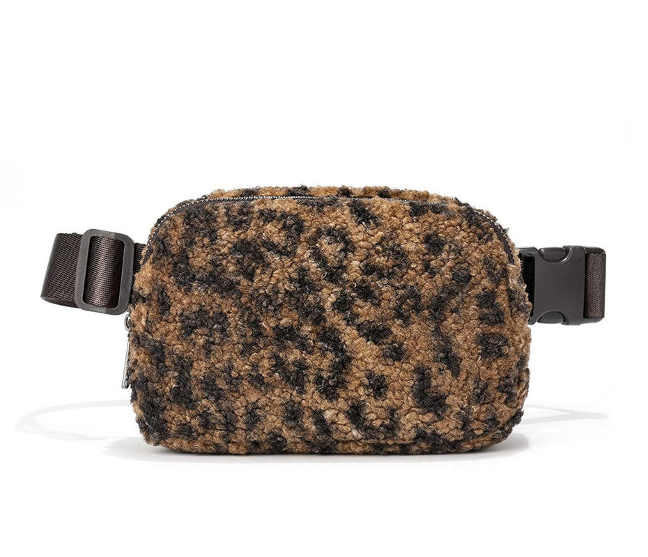 OEM/ODM Accepté Sac à ceinture Sherpa féminin mignon mode Berber Vêtement Fanny Pack