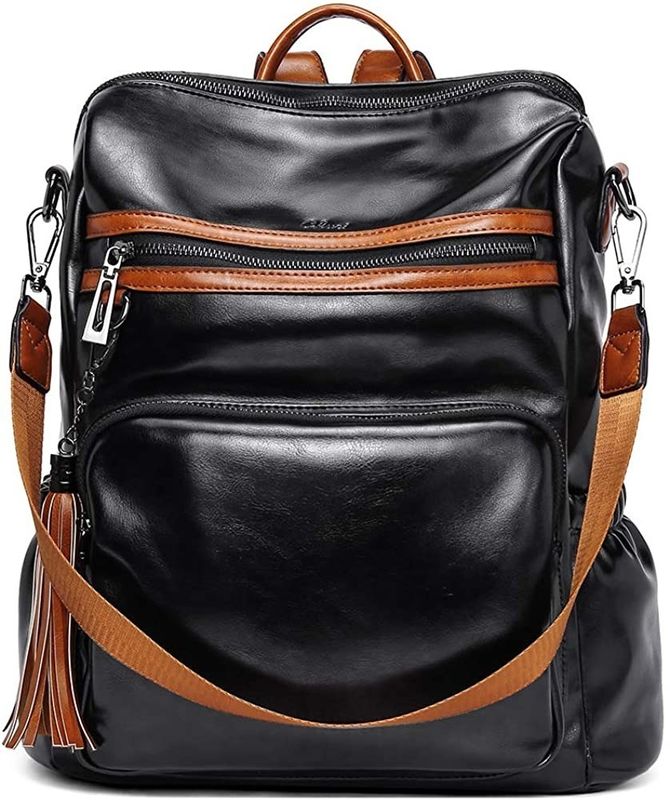 Style minimaliste Gros sac à épaule de mode pour femmes Logo personnalisé et tassel accepté
