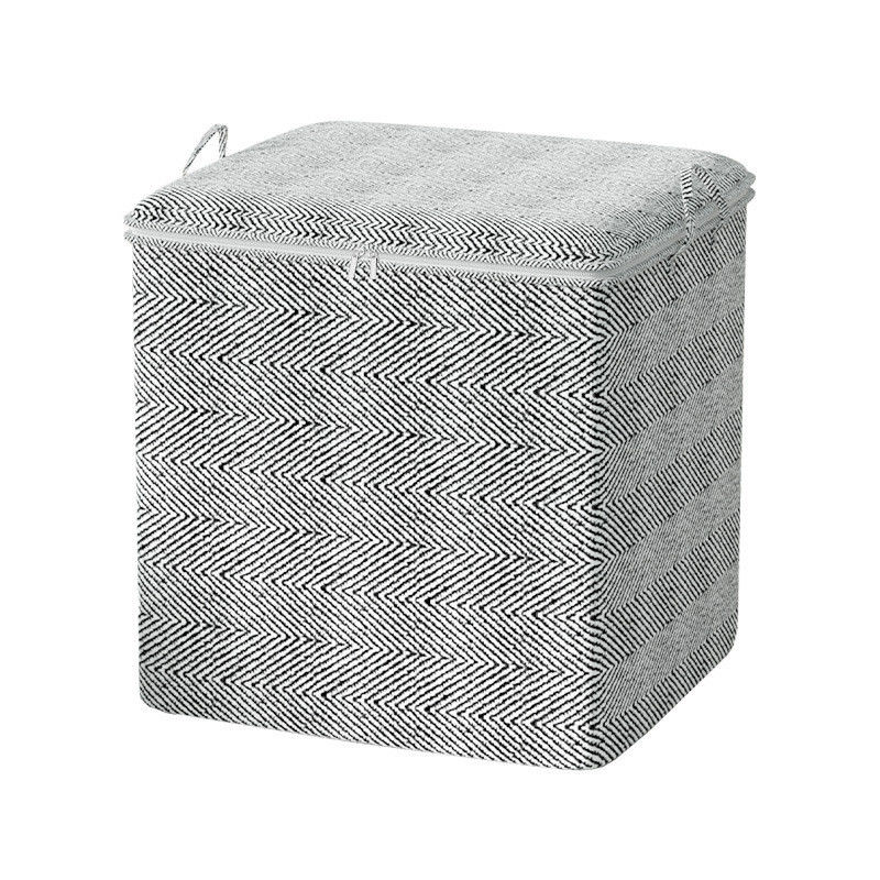 Large capacité de tissu pliable vêtements jouets panier de rangement en 80l pour la couleur personnalisée