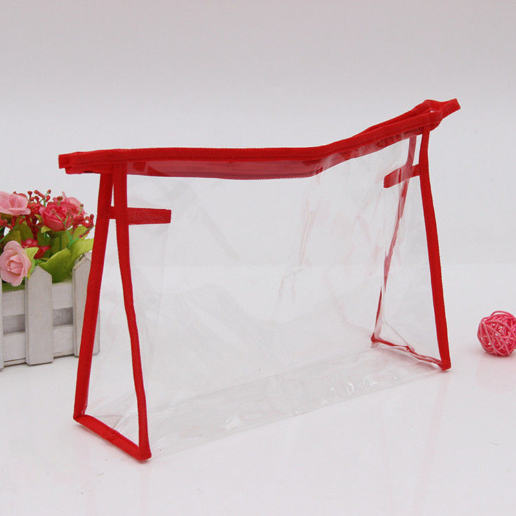 Sac de maquillage en vrac pour femmes PVC transparent imperméable à l'eau sac de toilette de voyage pour la vie quotidienne