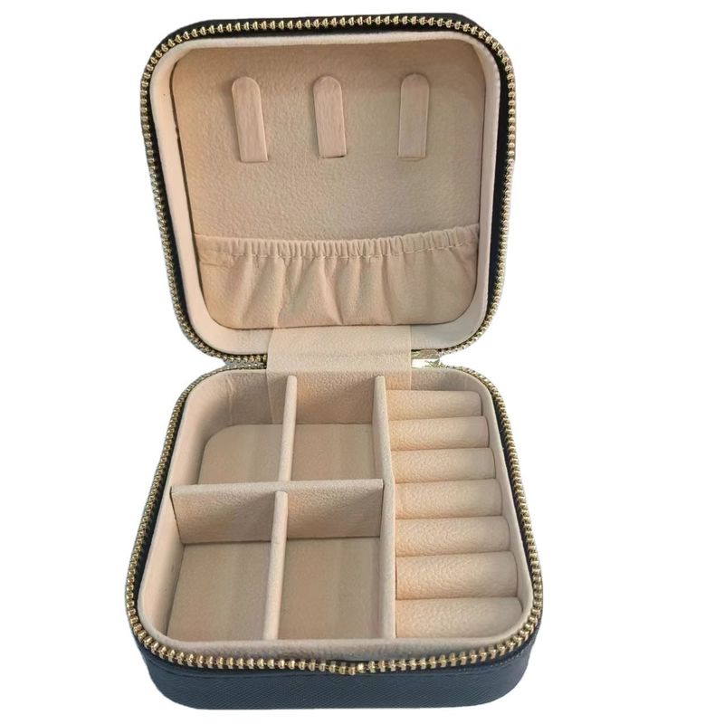 Sac portable avec fermeture à glissière pour le stockage de bijoux