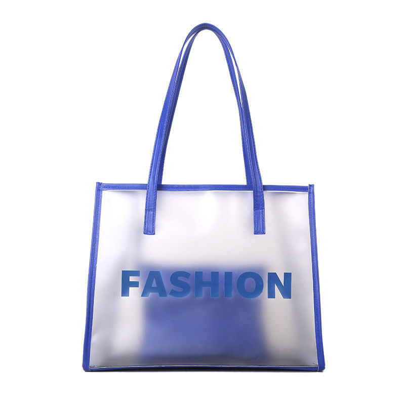 Logo Logo personnalisé Mode PVC sac à dos pour l'emballage transparent des produits