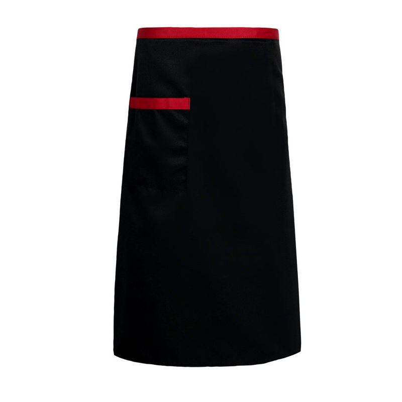 Impression personnalisée de logo Polyester Twill coton feuille de café tablier pour les hommes et les femmes