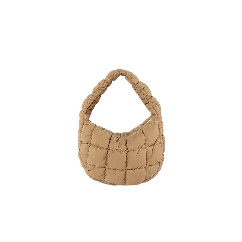 Sac à main personnalisé de couleur 2024 Tendance à la grille Sac de coton à motifs pour les femmes à la mode