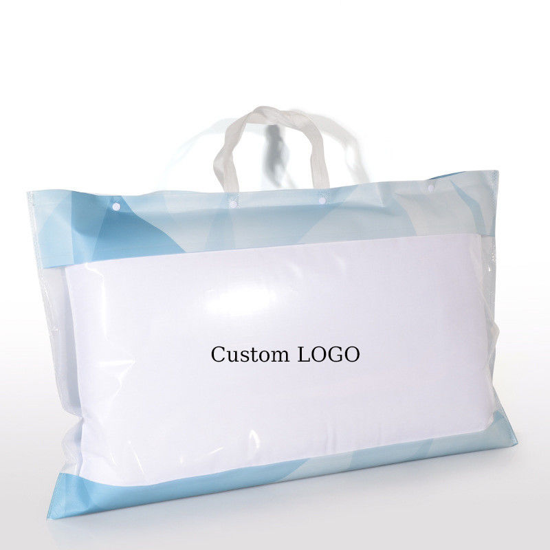 Couleur personnalisée PVC et sac non tissé pour emballage de couette avec décoration personnalisée