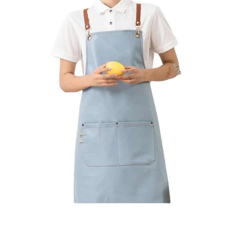 Grill Restaurant Bar Boutique Cafés Beauté Nails Studios Uniforme prétexte en cuir sur mesure pour chef en coton