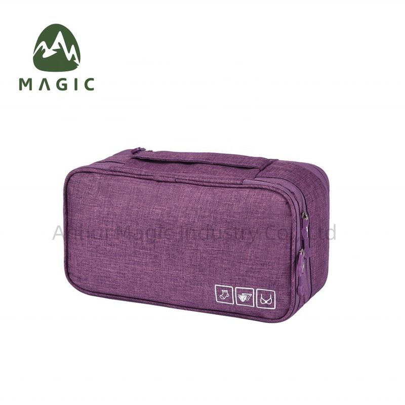 Sac de voyage imprimé sur mesure pour le maquillage à la mode et organisé