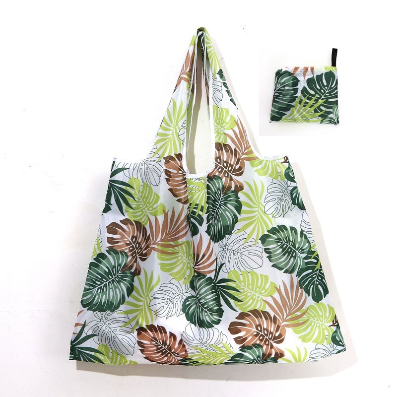 Sac de magasinage pliable étanche à l'eau avec une grande capacité, couleur personnalisée, recyclé, réutilisable