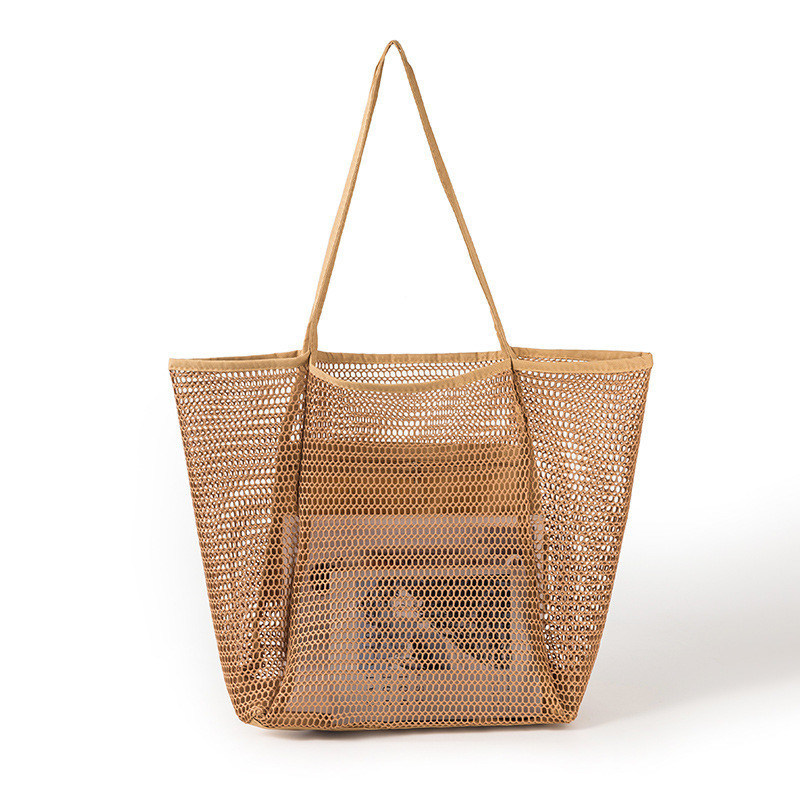 Sac à main à crochet à une épaule conçu pour un look d'été de plage simple et décontracté